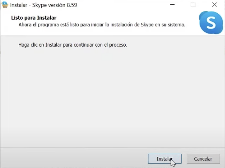 Instalar Skype en Windows